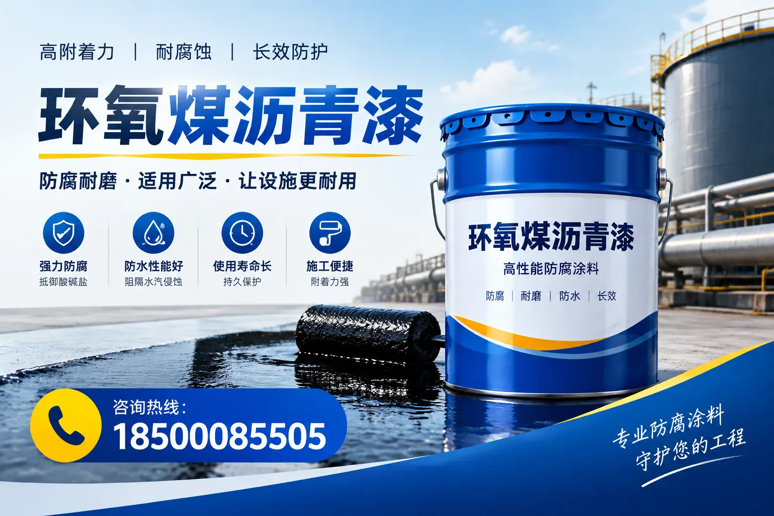 环氧煤沥青漆与其他涂料的对比分析，助力海东企业决策